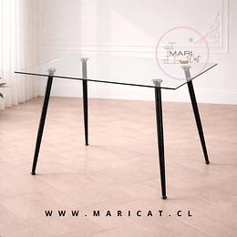 Mesa Francia Rectangular Black