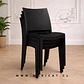 Silla Specto Niza de Polipropileno para Terraza – Black - Miniatura 6