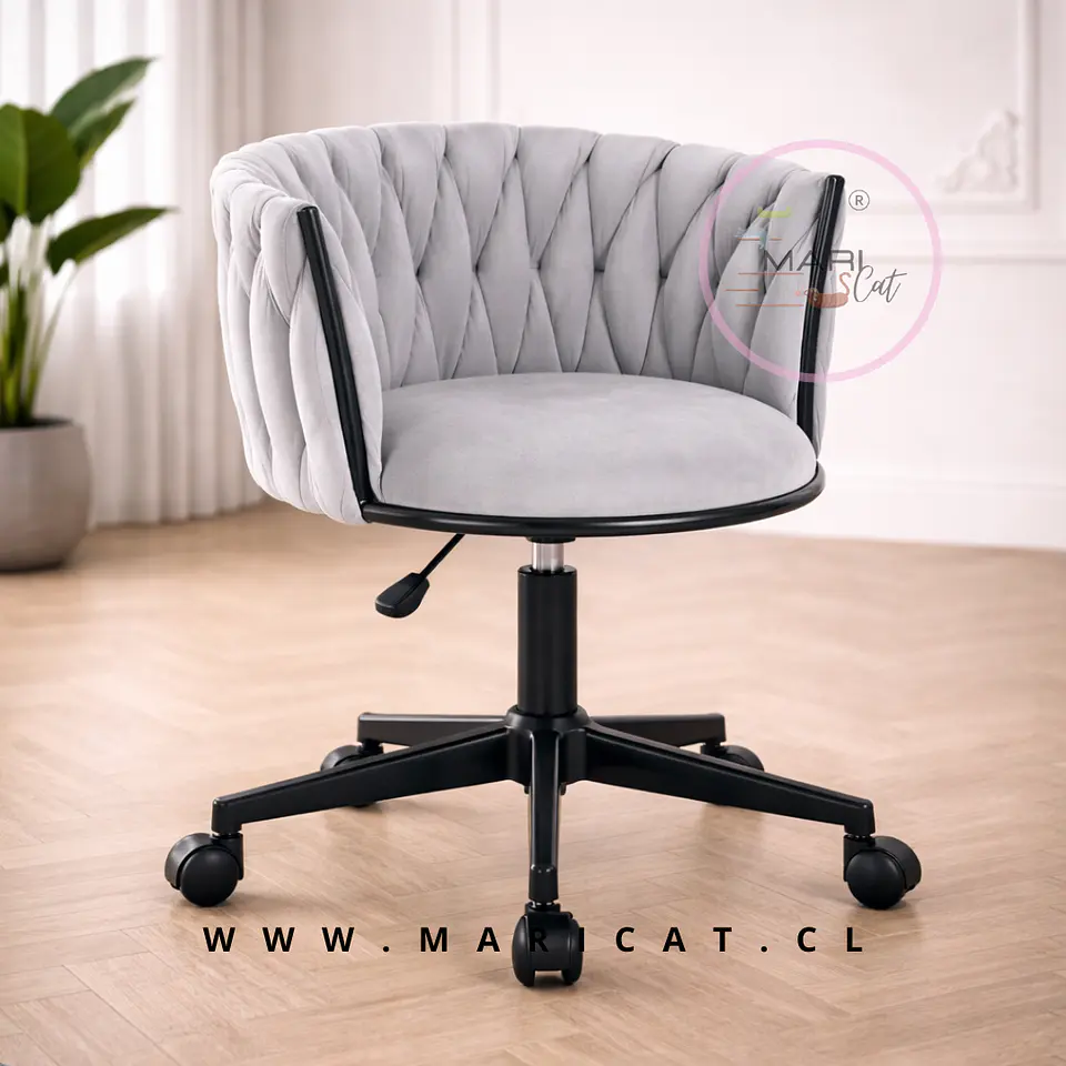 Silla de King Giratoria con Pistón a Gas y Tapiz en 1