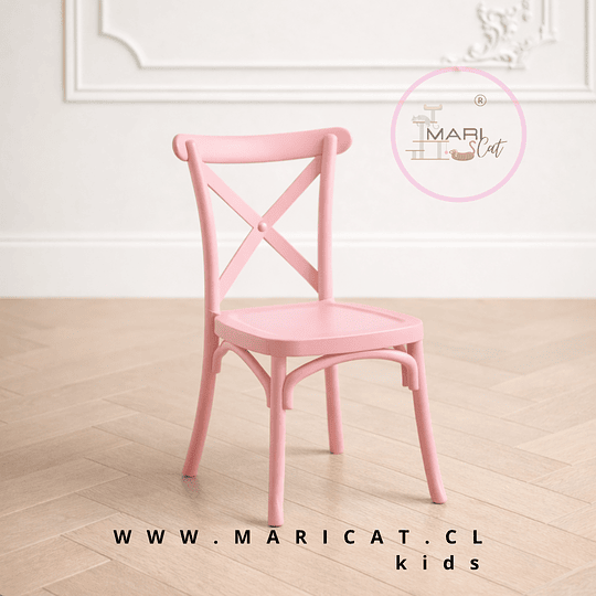 Silla Danubio Crossback Apilable Kids Para niños