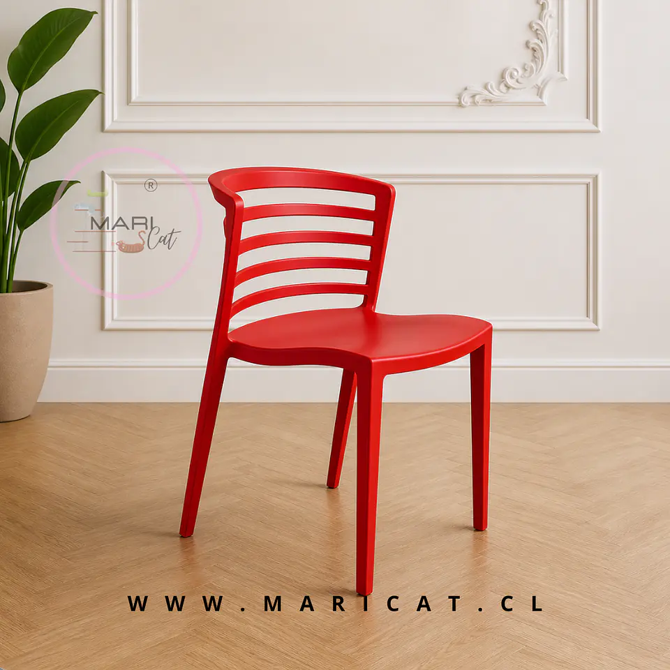Silla Apilable Roma Windsor Polipropileno 3