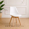 Sillas Tulip con cojin clasicam comedor moderno nordico