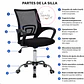Silla Ergonómica Ajustable - Miniatura 3