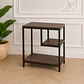 Velador Mesa Auxiliar 3 Niveles MDF – Dormitorio - Miniatura 1