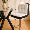 Pack de 2 taburete bar regulable Milano cuerina 