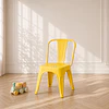 Silla Tolix Polipropileno apilable infantil Kids Resistente, Apilable y Segura para Niños / comedor de niños sala cuna 