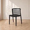 Silla apilable Roma Windsor polipropileno Terraza exterior restaurant comedor