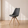 Silla Tulip Nordic cooper polipropileno con cojin /silla comedor reunion restaurante moderna