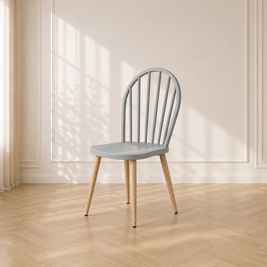 Silla Dublin Windsor polipropileno metal firme / comedor terraza