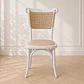 Silla Crossback Madera Yute Vintage Cafe - Miniatura 1
