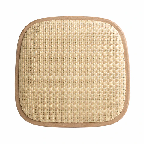 Taburete Bar Alto Crossback Madera Café 66cm