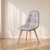 Silla Capitone York Tulip ecocuero Comedor 
