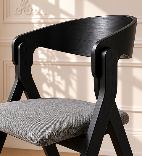 Comedor Rectangular MDF 6 Sillas Eames – Mesa 100cm