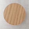 Mesa Redonda Argo Madrid Warwick de MDF y Estructura Cross Metálica Black Wood– comedor interior