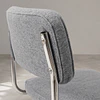 Silla Breuer Lino Estructura Cromada Silver- comedor restaurant terraza interior