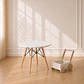 Mesa centro Kids 60cm MDF y Madera Blanca - Miniatura 1