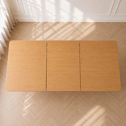 Mesa Zeus Expandible 160 a 200 cm Melamina Metal Comedor 6 a 8 Personas