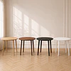  Mesa Vema Redonda con 4 Sillas Fresno madera comedor restaurant cafeteria