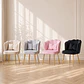 Silla Sitial Princess Corona Velvet Gris Gold - Miniatura 1