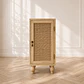 Mueble Auxiliar Madera Haya Ratán Natural Dormitorio Living Decoración - Miniatura 1