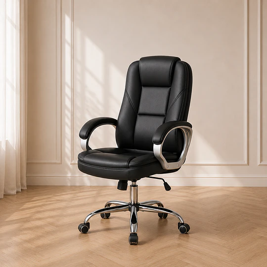 Silla de Oficina Escritorio premium Ejecutiva Magnus Cuero Sintético