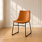 Silla Eames Eco Cuero Marrón - Miniatura 1