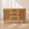 Aparador Buffet Siena Rattan Melamina Comedor Living Recepción