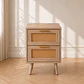 Velador 2 Cajones MDF Mesh – Estilo Moderno - Miniatura 1