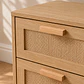 Velador Auxiliar Eames Mesh Ratán MDF Claro Dormitorio Living - Miniatura 3