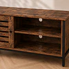 Rack TV Rustic Terra MDF Metal Living Dormitorio