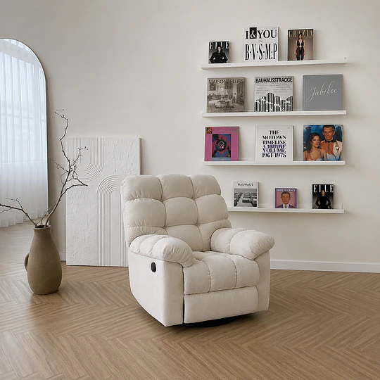 Berger Leifur Reclinable Lino Living Descanso Lectura
