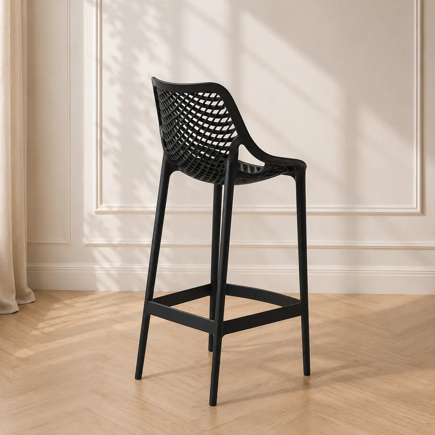 Taburete Bar Stool Polipropileno - cocina restaurant terraza  1