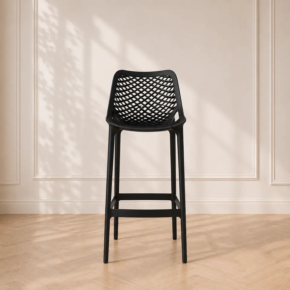 Taburete Bar Stool Polipropileno - cocina restaurant terraza  2