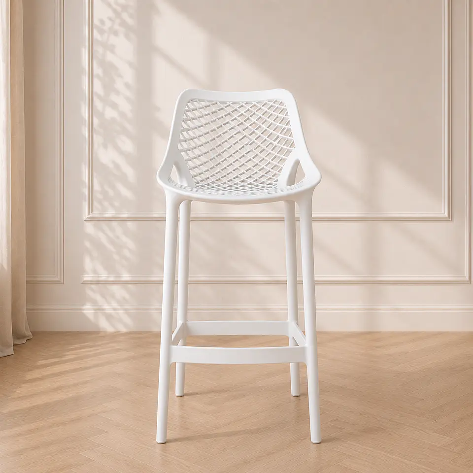 Taburete Bar Stool Polipropileno - cocina restaurant terraza  4