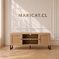 Rack o Buffet MDF Rattan 120cm- TV living dormitorio - Miniatura 1