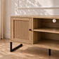 Rack o Buffet MDF Rattan 120cm- TV living dormitorio - Miniatura 6