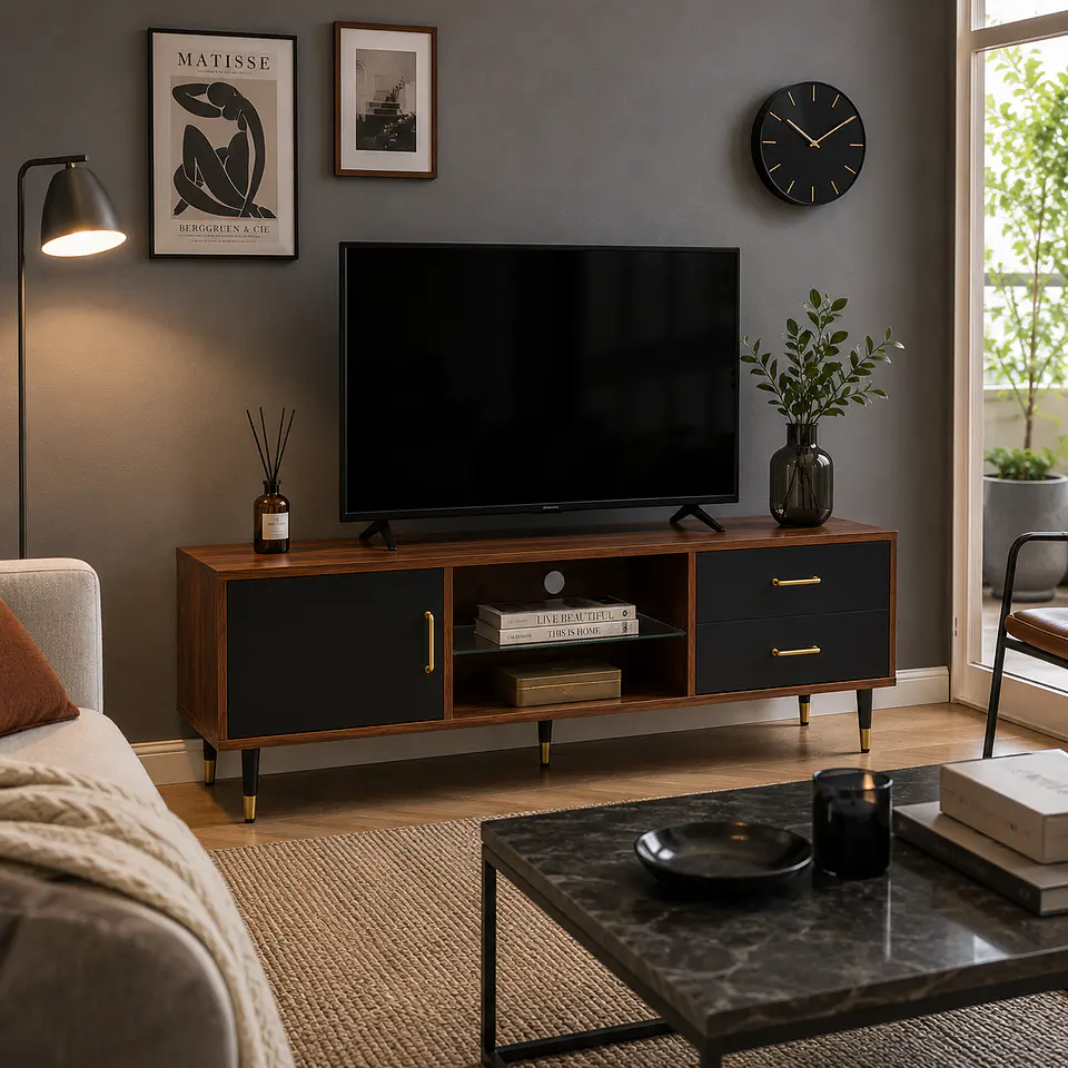 Rack TV Moscú 150cm- Tv Living dormitorio 2
