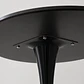 Mesa Tulip Bar Brisa MDF Metal Negro 70cm- Terraza Restaurante Eventos - Miniatura 2