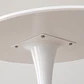 Mesa Tulip Bar Brisa MDF Metal Blanco 70cm- Terraza Restaurante Eventos - Miniatura 2