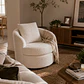 Sillón Giratorio Boucle ovejita 360° Pro- Living Dormitorio Recepción - Miniatura 4