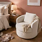 Sillón Giratorio Boucle ovejita 360° Pro- Living Dormitorio Recepción - Miniatura 5