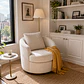 Sillón Giratorio Boucle ovejita 360° Pro- Living Dormitorio Recepción - Miniatura 2