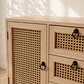 Aparador Buffet Siena Rattan Melamina Comedor Living Recepción - Miniatura 2