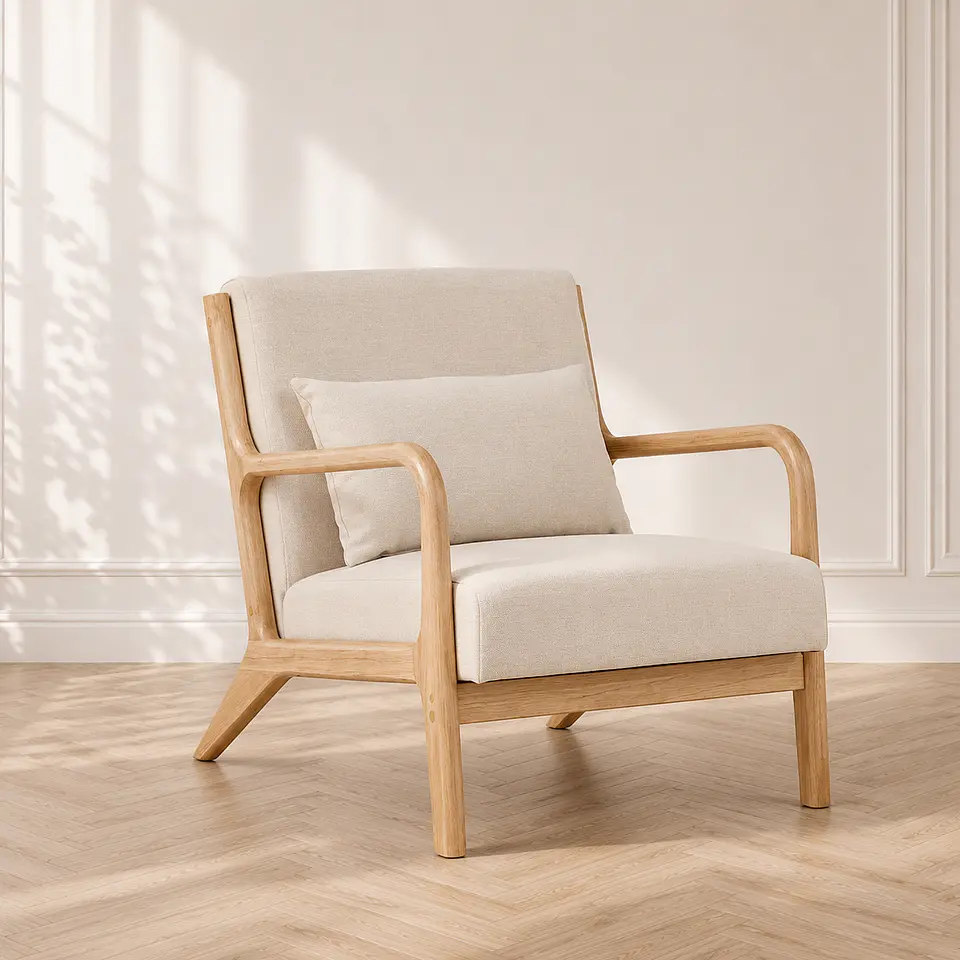 Sillón Lounge lino - Living Dormitorio Recepción 1