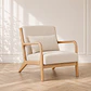 Sillón Lounge lino - Living Dormitorio Recepción - Miniatura 2