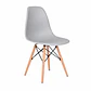 Silla Eames Polipropileno con Estructura de Metal y Madera- comedor restaurant  - Miniatura 7