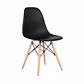 Silla Eames Polipropileno con Estructura de Metal y Madera- comedor restaurant  - Miniatura 3