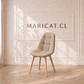 Pack 4 Silla Capitoné Lino acolchada con escructura de madera - comedor  - Miniatura 2