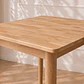 Mesa Vema Cuadrada 60x60 cm de MDF Natural – Diseño cafetería terraza - Miniatura 2