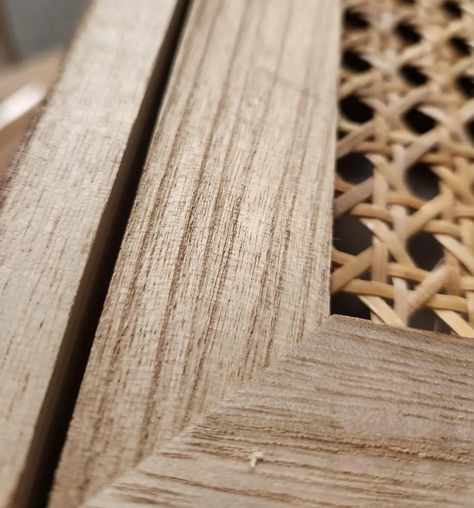 Mueble Auxiliar Siena Rattan Madera Liviana rustica -Comedor Living Dormitorio  4